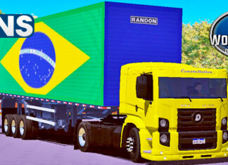 Skins VW Constellation No Bau Randon BRASIL