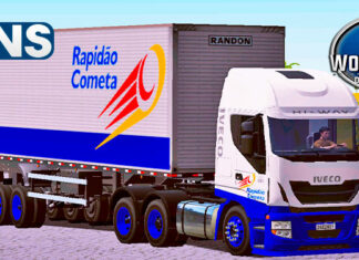 Skins Iveco HI-WAY No Bau RAPIDAO COMETA