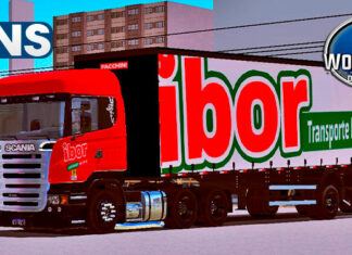 Skins Scania R No Sider Ibor Transportes Rodoviário