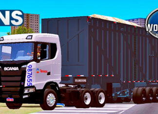 Skins Scania S XT Canavieiro