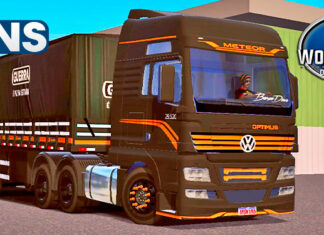 Skins VW Meteor Edição Especial OPTIMUS No Bitrem ‘EXCLUISIVO’