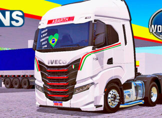 Skins Iveco HI-WAY Edição ABARTH ‘EXCLUSIVO’