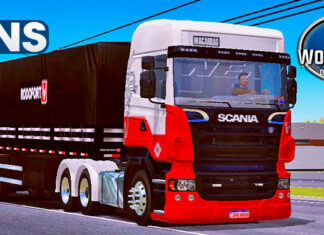 Skins Scania R do NENI No Bitrem RODOFORT