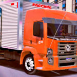Skins VW Constellation Modelo Novo 2023 Truck no Bau