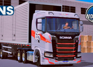 Skins Scania S Edição 65 Anos no BAU