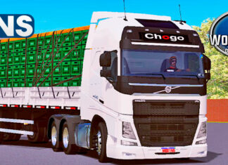 Skins Volvo FH Qualificado CHOGO TOMATES ‘EXCLUSIVO’