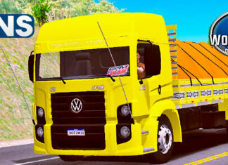 Skins VW Constellation Amarelo Qualificado