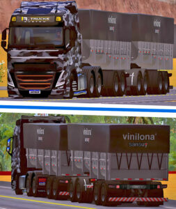 0D948FD4FD4F498 253x300 - Volvo FH Skins Camouflaged Painting on the Bucket Rodo 'EXCLUSIVE'