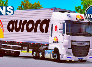 Skins DAF No Bau Conjunto AURORA