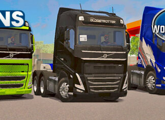 Skins Volvo FH Novos Caminhões do Bruno Garcia ‘EXCLUSIVO’