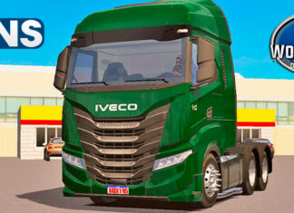 Skins Iveco S Way Logo nova 2024 EXCLUSIVO