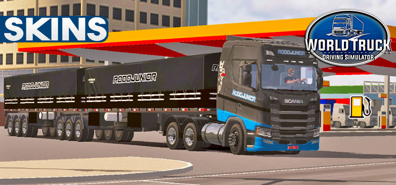 Skins Scania S No Rodotrem Conjunto RODOJUNIOR
