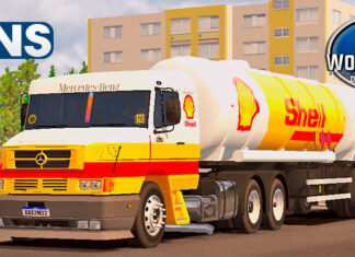 Skins Mercedes Benz 1935 No Bitrem Tanque SHELL