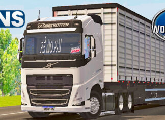 Skins Volvo FH Branco Boiadeiro ‘TOP’