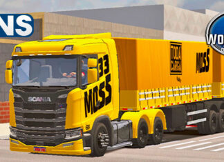 Skins Scania S MOSS Transportes
