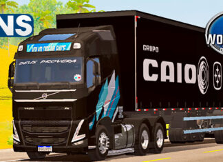 Skins Volvo FH No Sider Grupo Caio Busscar
