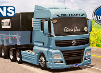 Skins VW Meteor Cinza Conjunto Top no RodoCaçamba