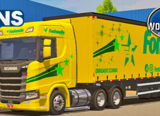 Skins Scania S Conjunto FONTANELLA 30 Anos