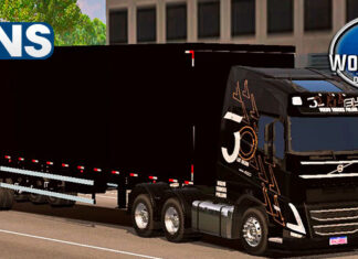 Skins Volvo FH Bruno Garcia Edição Especial 30 Anos Polônia ‘EXCLUSIVO’