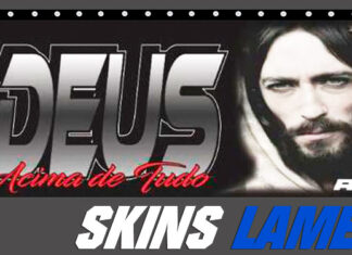 Skins Lameiro ‘DEUS ACIMA DE TUDO’