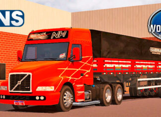 Skins Volvo NH 12 Bruno Garcia Novas Faixas TEAM MACHINE ‘EXCLUSIVA’