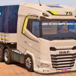 Skins Daf XF Faixas 75 Anos no Bitrem 'QUALIFICADO' 064FFGFG