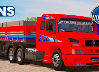 Skins Mercedes Benz 1935 Vermelho Conjunto na Granel Com Faixas Azul