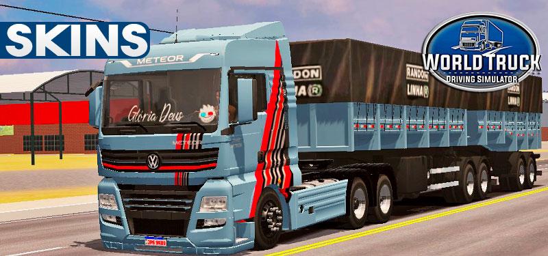 Skins VW Meteor Qualificado no Rodotrem