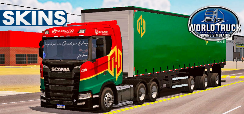 Skins Scania S Conjunto no Sider HUNGARO TRANSPORTES