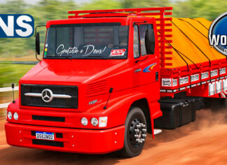 Skins Mercedes Benz 1620 Vermelho ‘Qualificado’